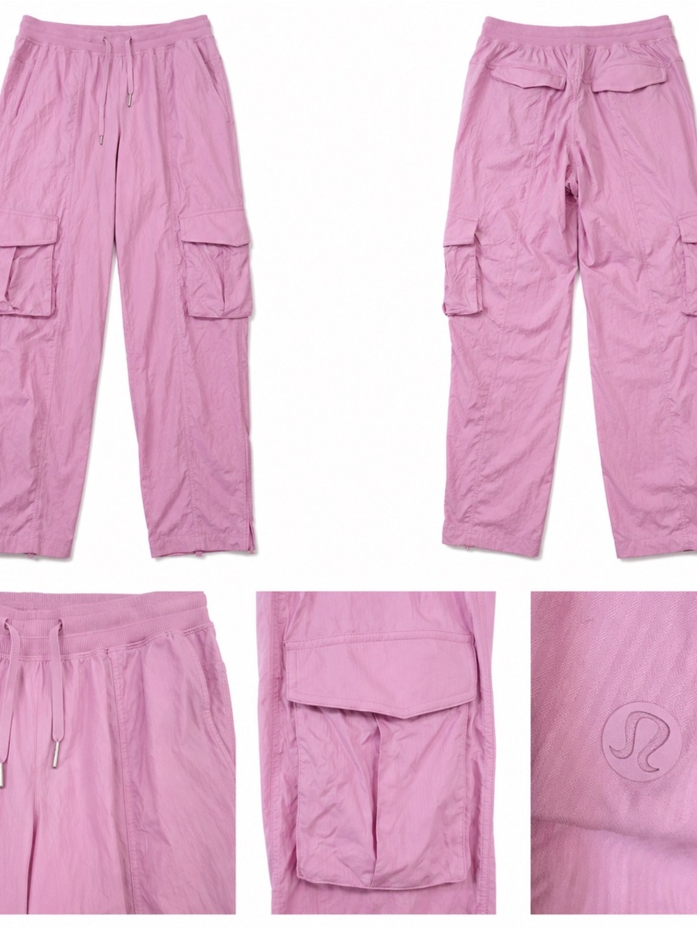 💕 Lululemon Pink Cargo Jogger Pants